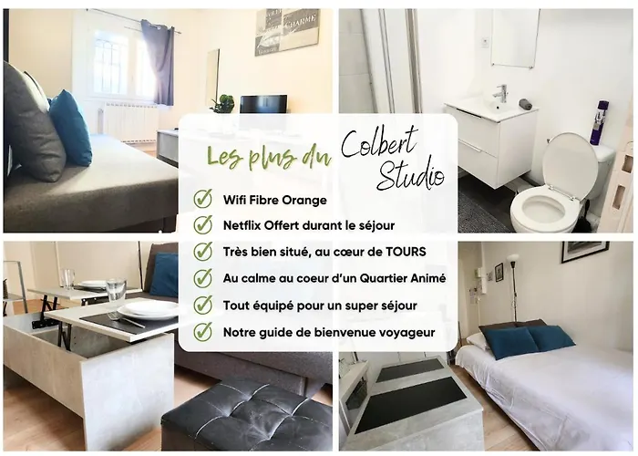Colbert Cœur De - Cathédrale Saint Gatien Appartamento Tours